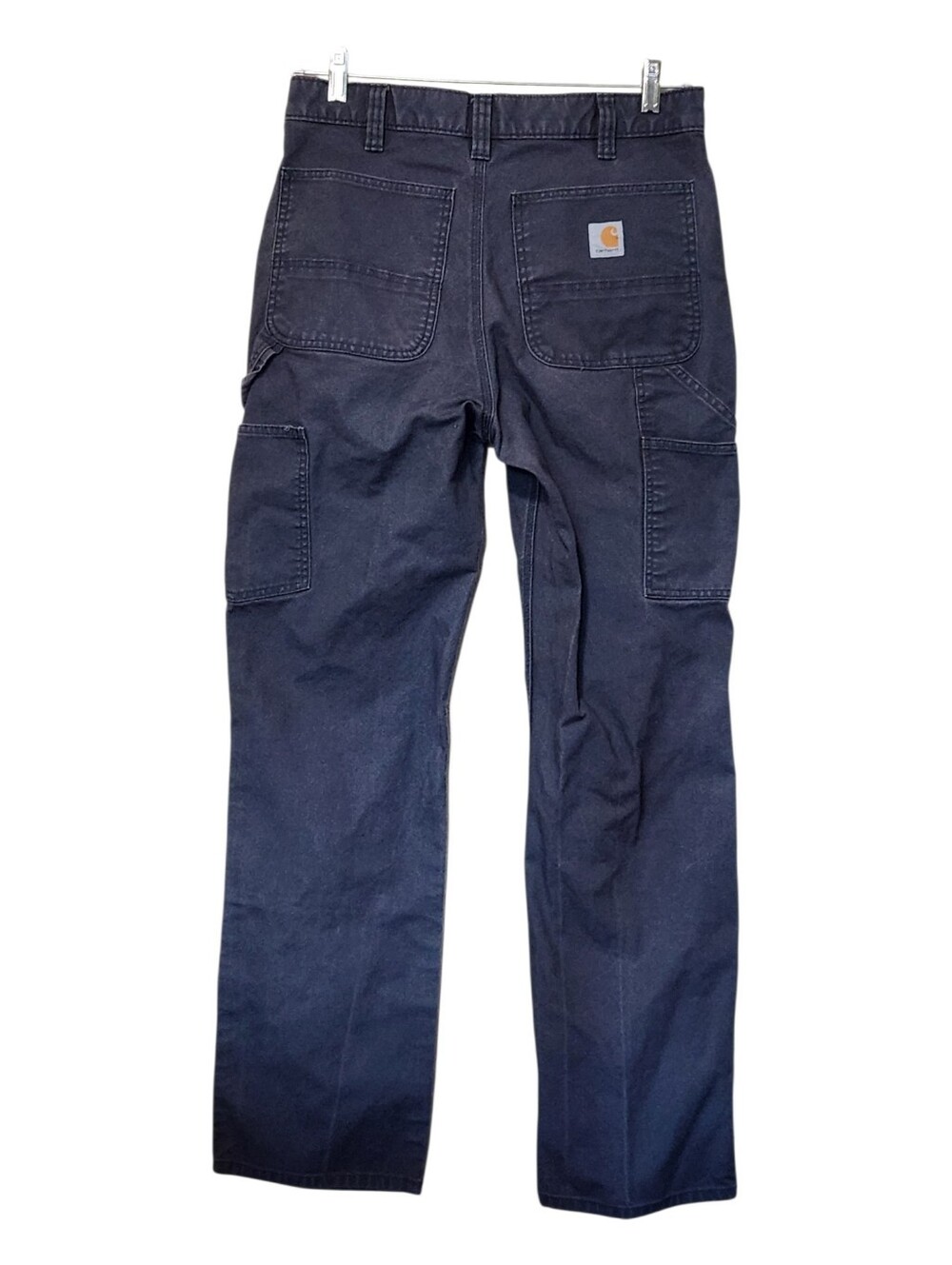 Carhartt Relaxed Rigby Double-Front Dungaree Charcoal Size 32 x 34